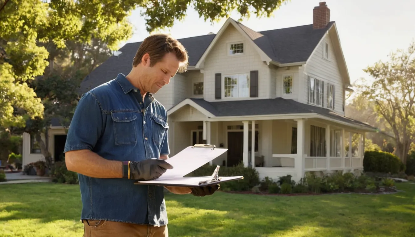 Homeowner reviewing a written tree estimate with a local provider in Winston-Salem